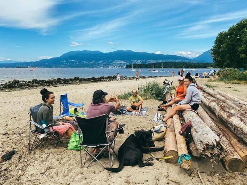 Kick back at Kitsilano Beach