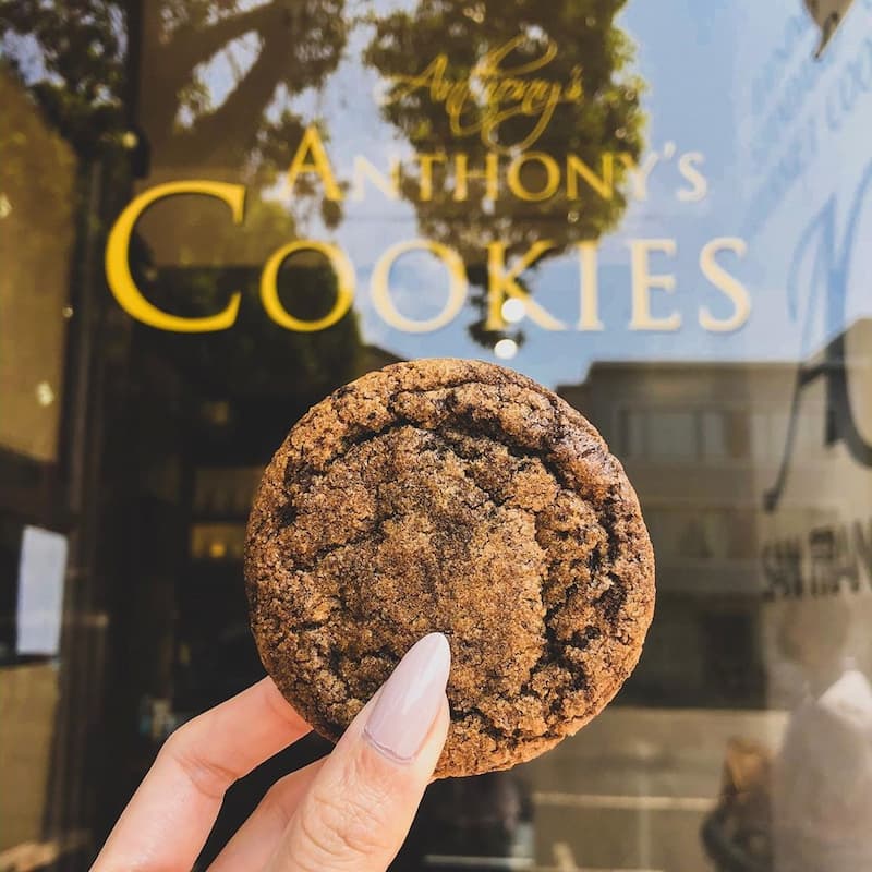 A cookies at Anthony's Cookies