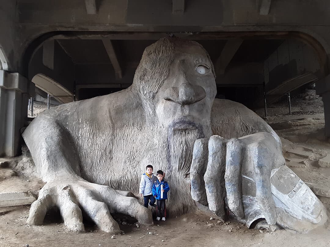 Rub elbows with Seattle’s biggest (bronze) celebrities
