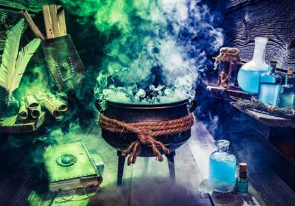 Make your own witchy (alcoholic) potions at The Wizard’s Den