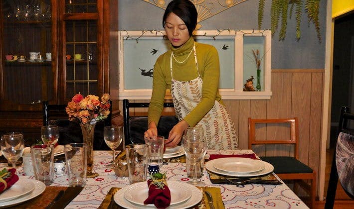 Seasonal Vegetarian Chinese Dinner Party with a European Twist