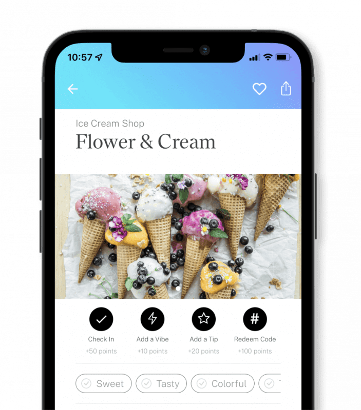 $20 for a treat at Flowers & Cream 