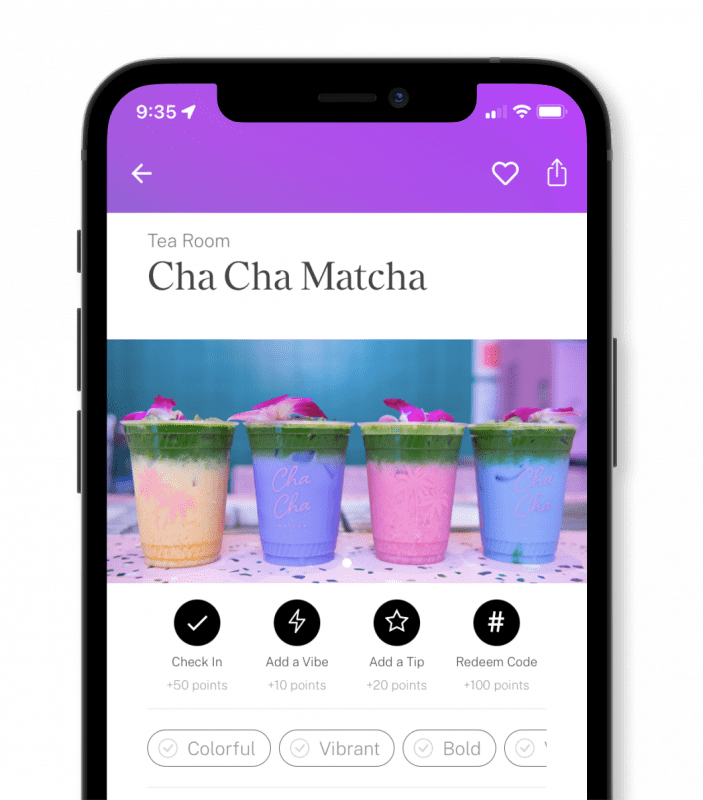 $25 for drinks at Cha Cha Matcha