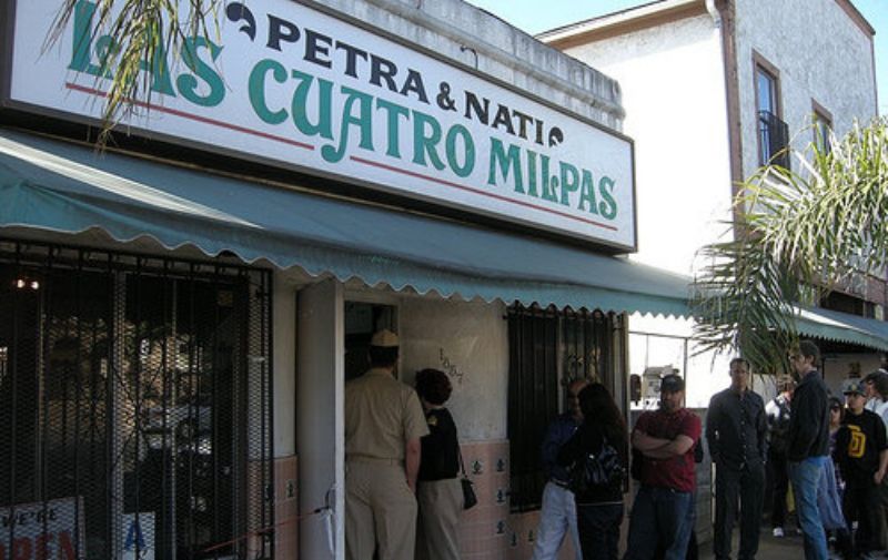 Las Cuatro Milpas / best hole in the wall restaurants in San Diego