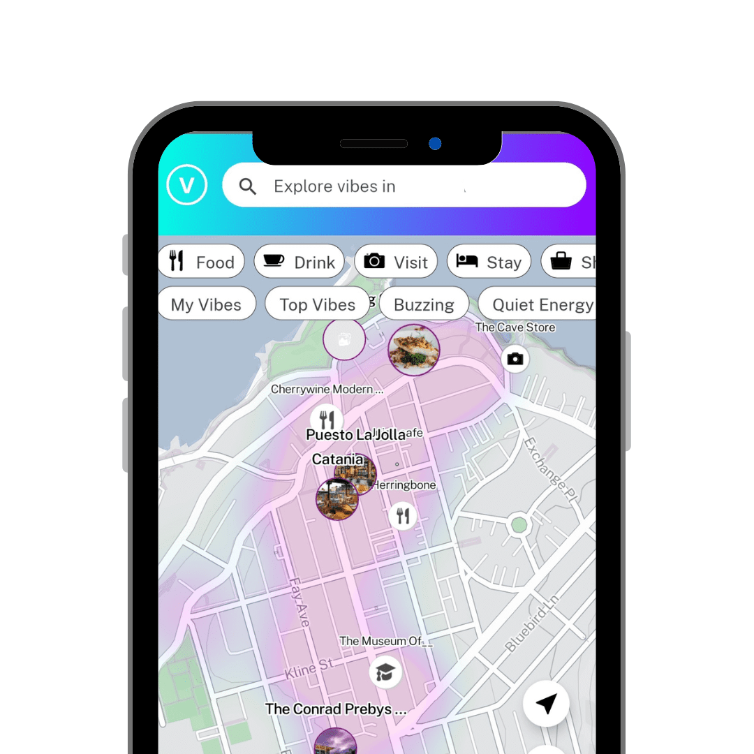 Vibemap mobile app