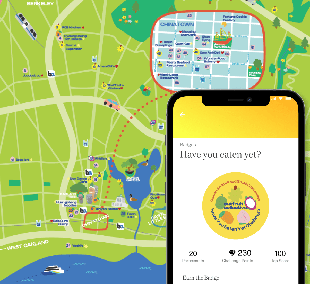 Have You Eaten Yet? Oakland AAPI Small Food Business Map Challenge