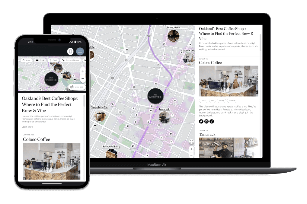Maps for Blogs