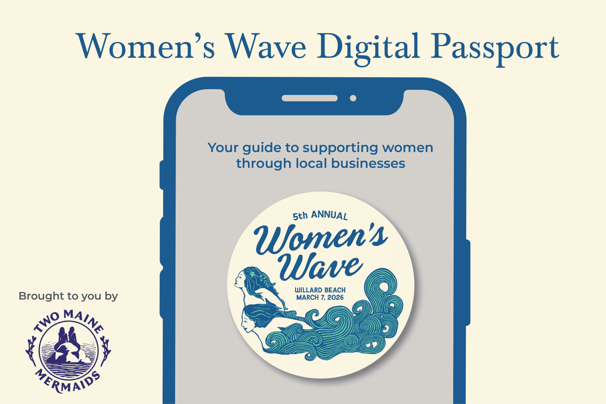 More than a dip. Show up for women.