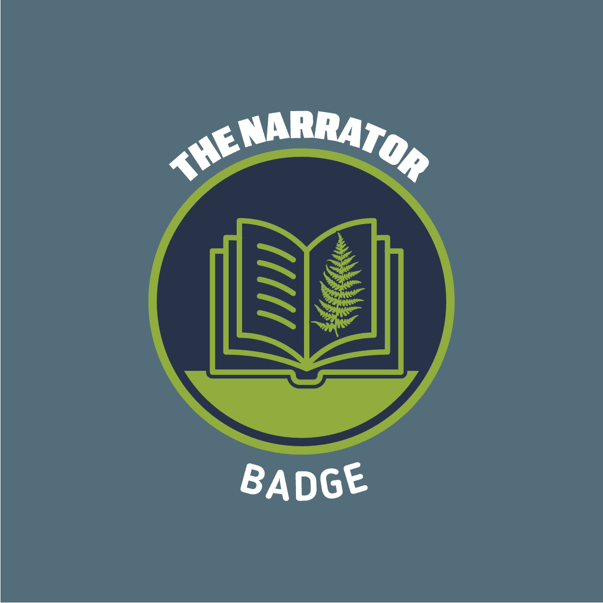 The Narrator Badge
