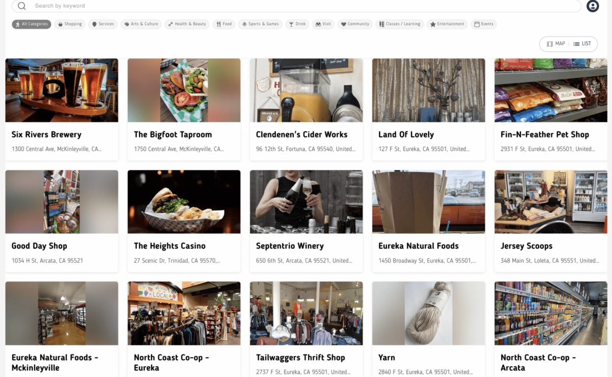Choose Humboldt listings